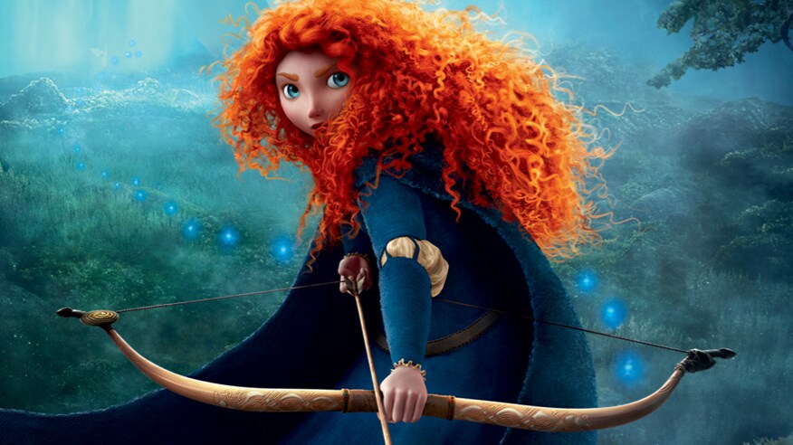 VALIENTE.                           Pixar visita por primera vez el reino de las princesas