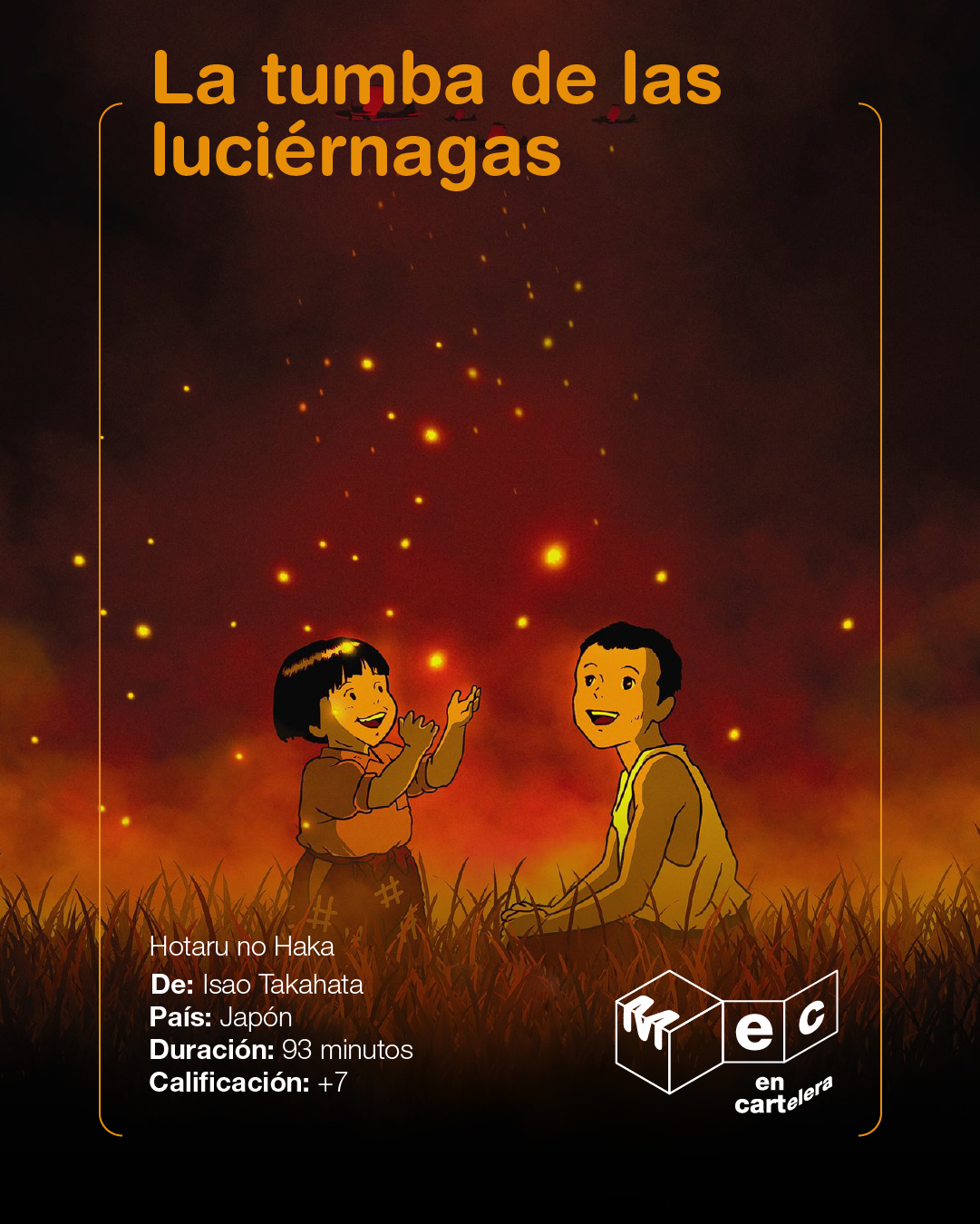 LA TUMBA DE LAS LUCIÉRNAGAS