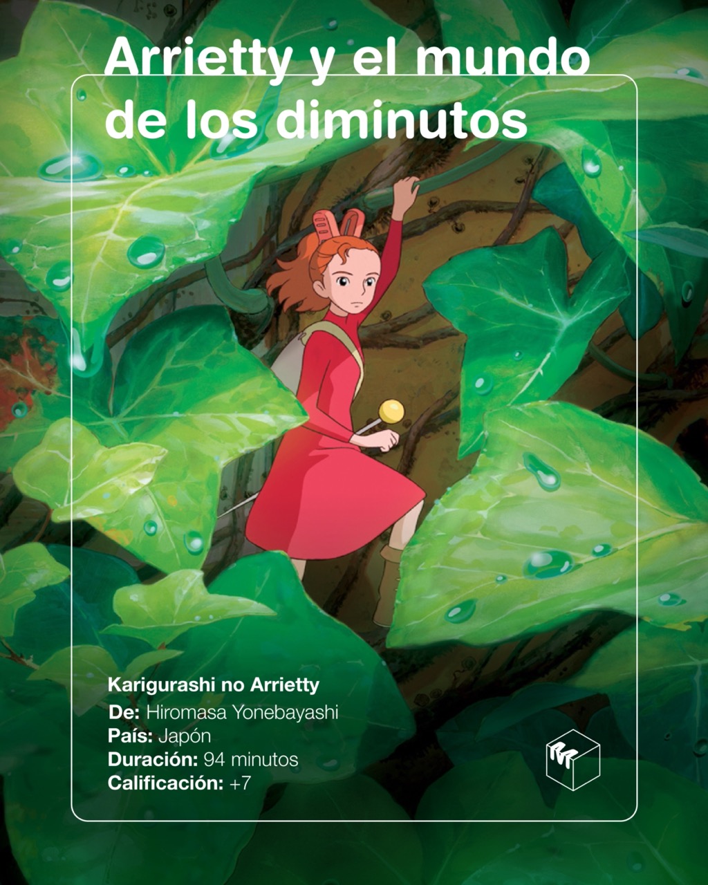 ARRIETY Y EL MUNDO DE LOS DIMINUTOS.