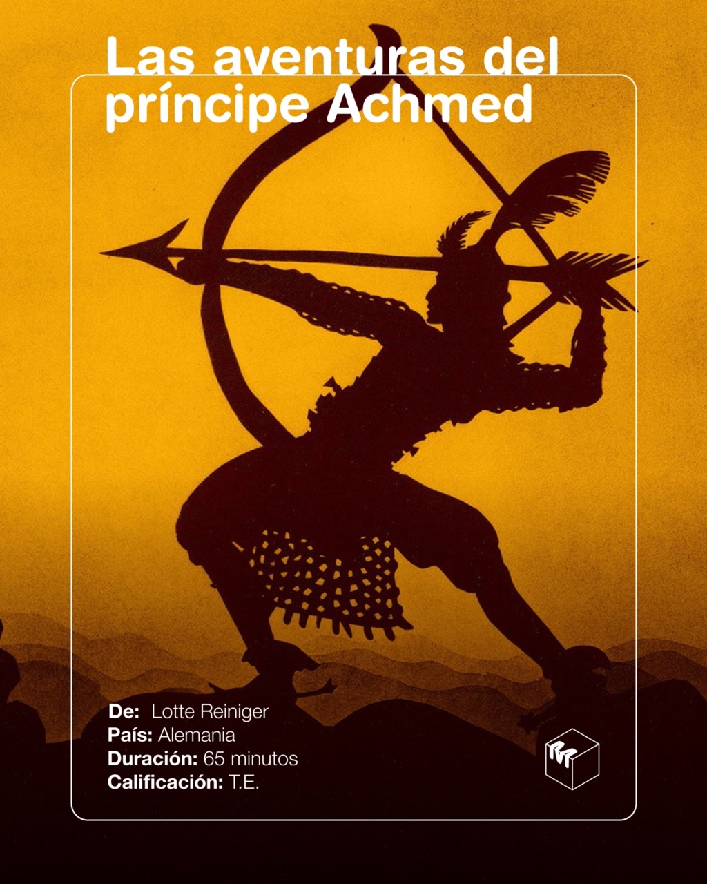 LAS AVENTURAS DEL PRINCIPE ACHMED