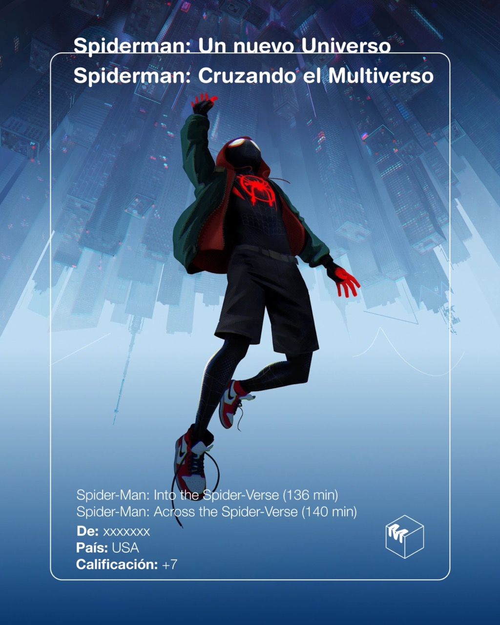 SPIDERMAN ACROSS SPIDER VERSE I Y II