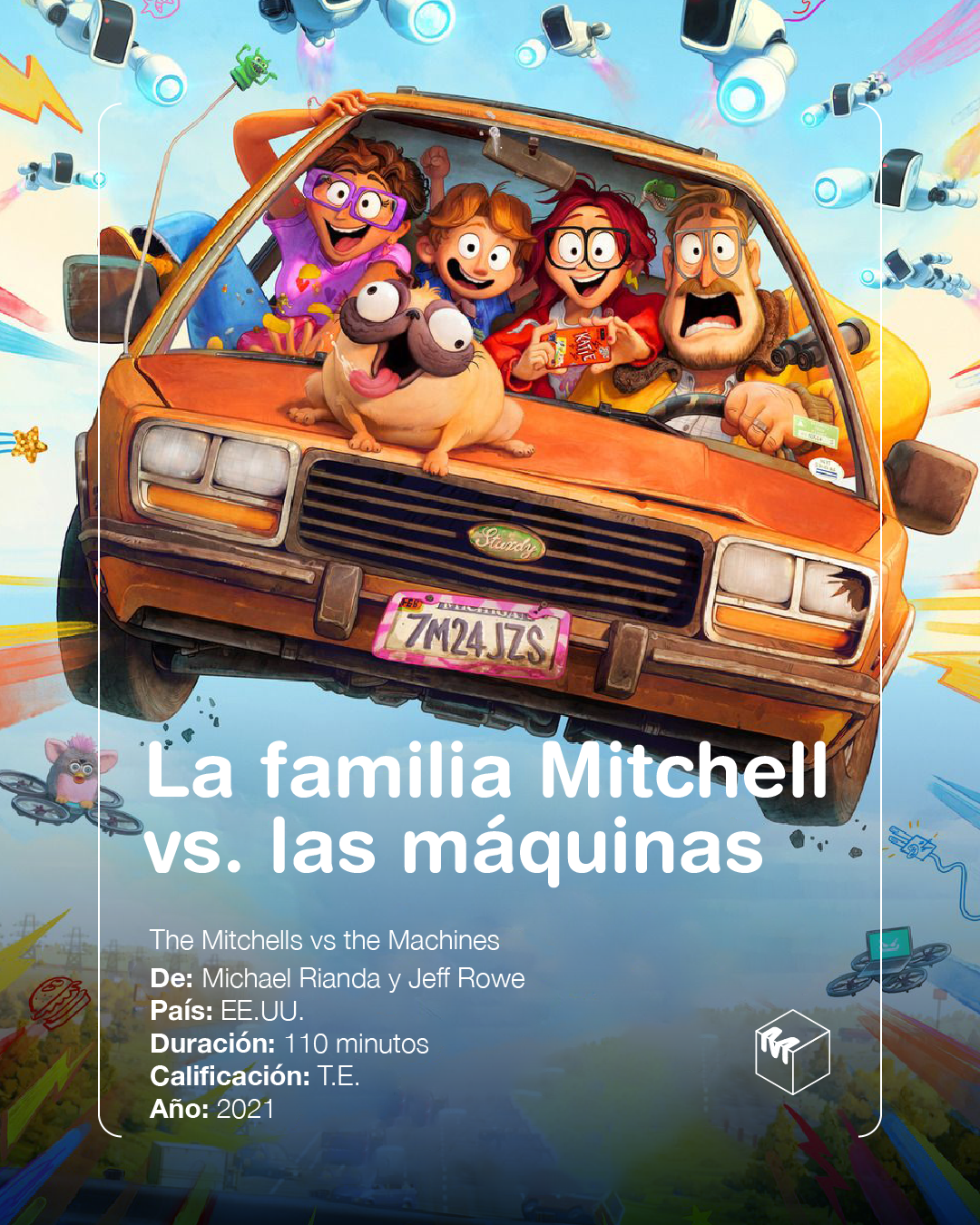 LOS MITCHELL CONTRA LAS MÁQUINAS